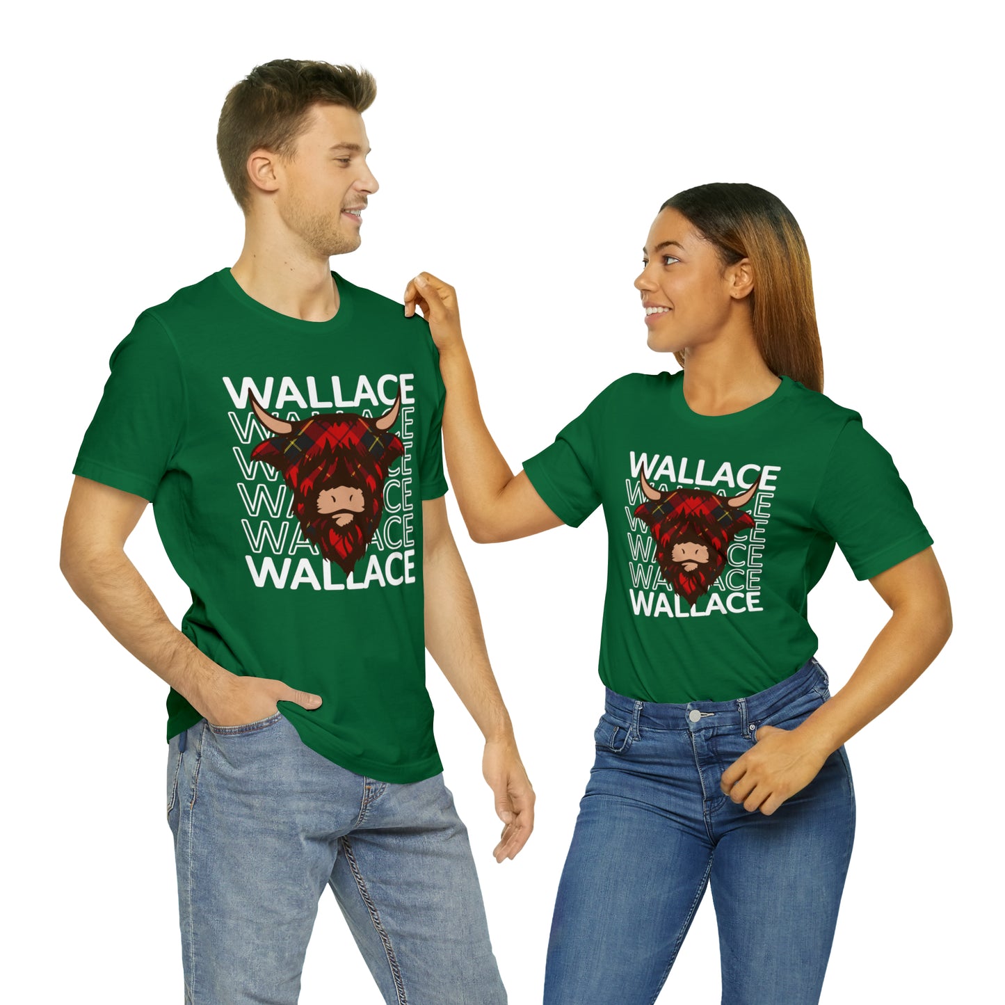 Clan Wallace | Hairy Coo | Unisex T-Shirt