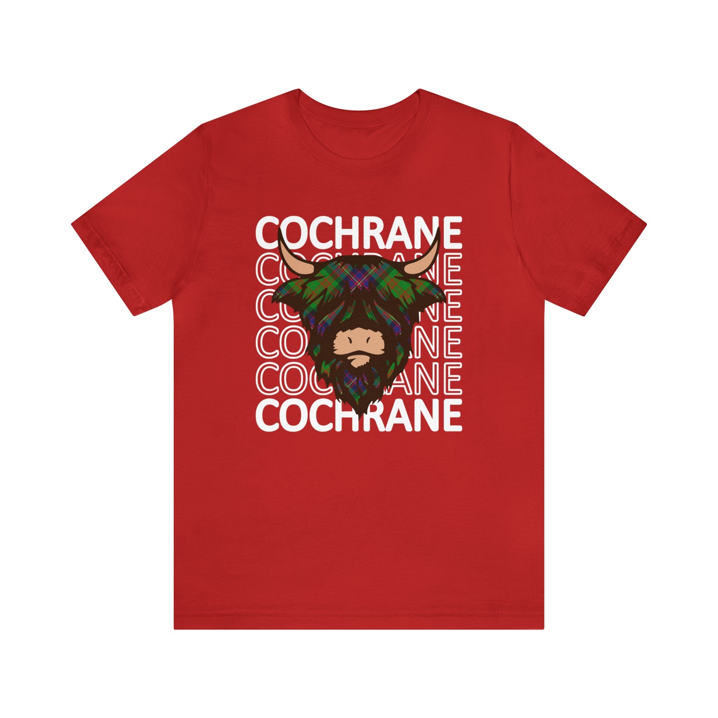 Clan Cochrane | Hairy Coo | Unisex T-Shirt