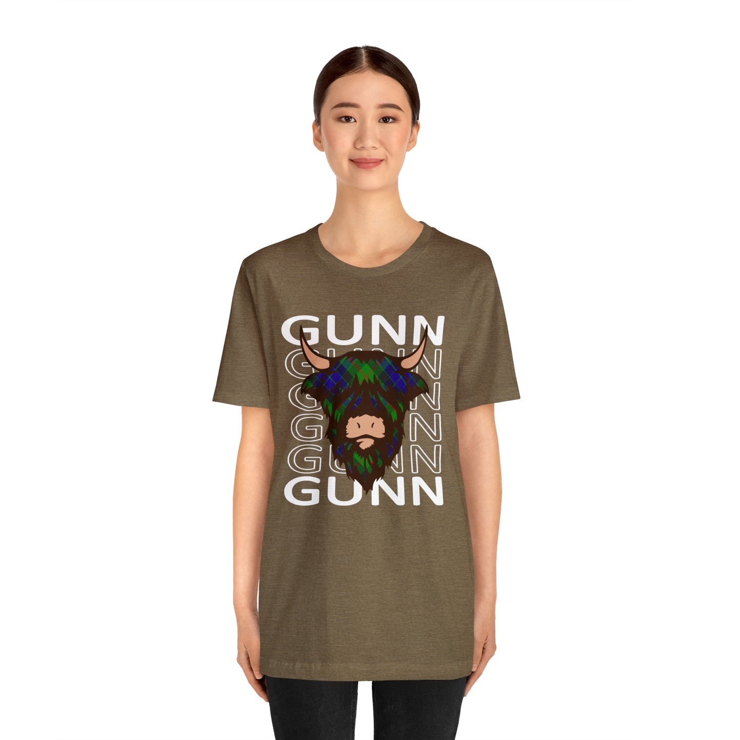 Clan Gunn | Hairy Coo | Unisex T-Shirt