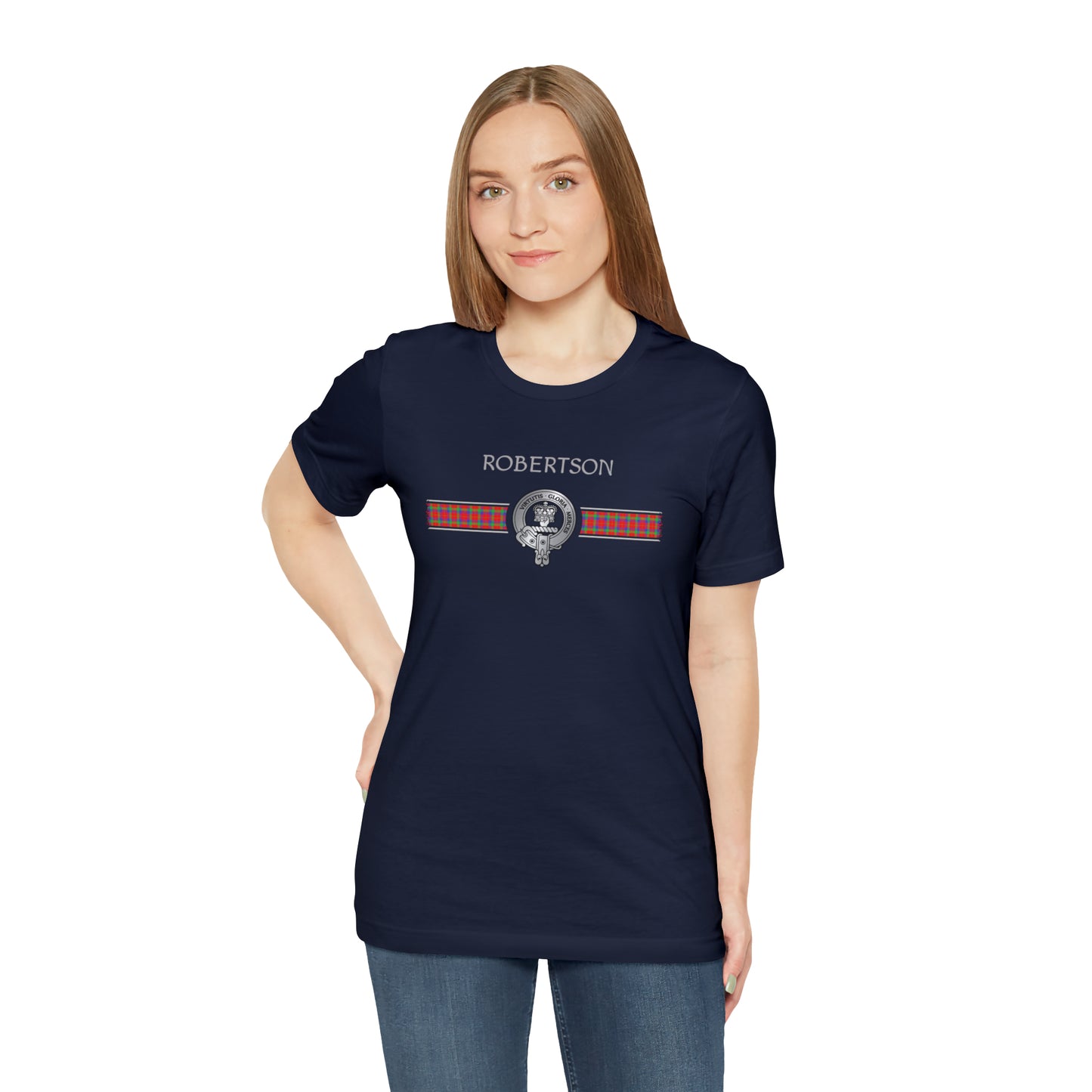 Clan Donnachaidh | Robertson Crest & Tartan | Unisex T-Shirt