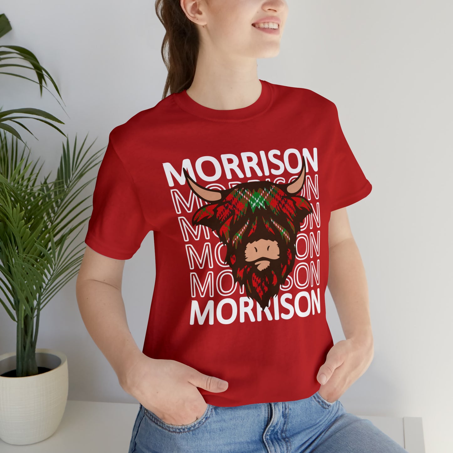 Clan Morrison | Hairy Coo | Unisex T-Shirt