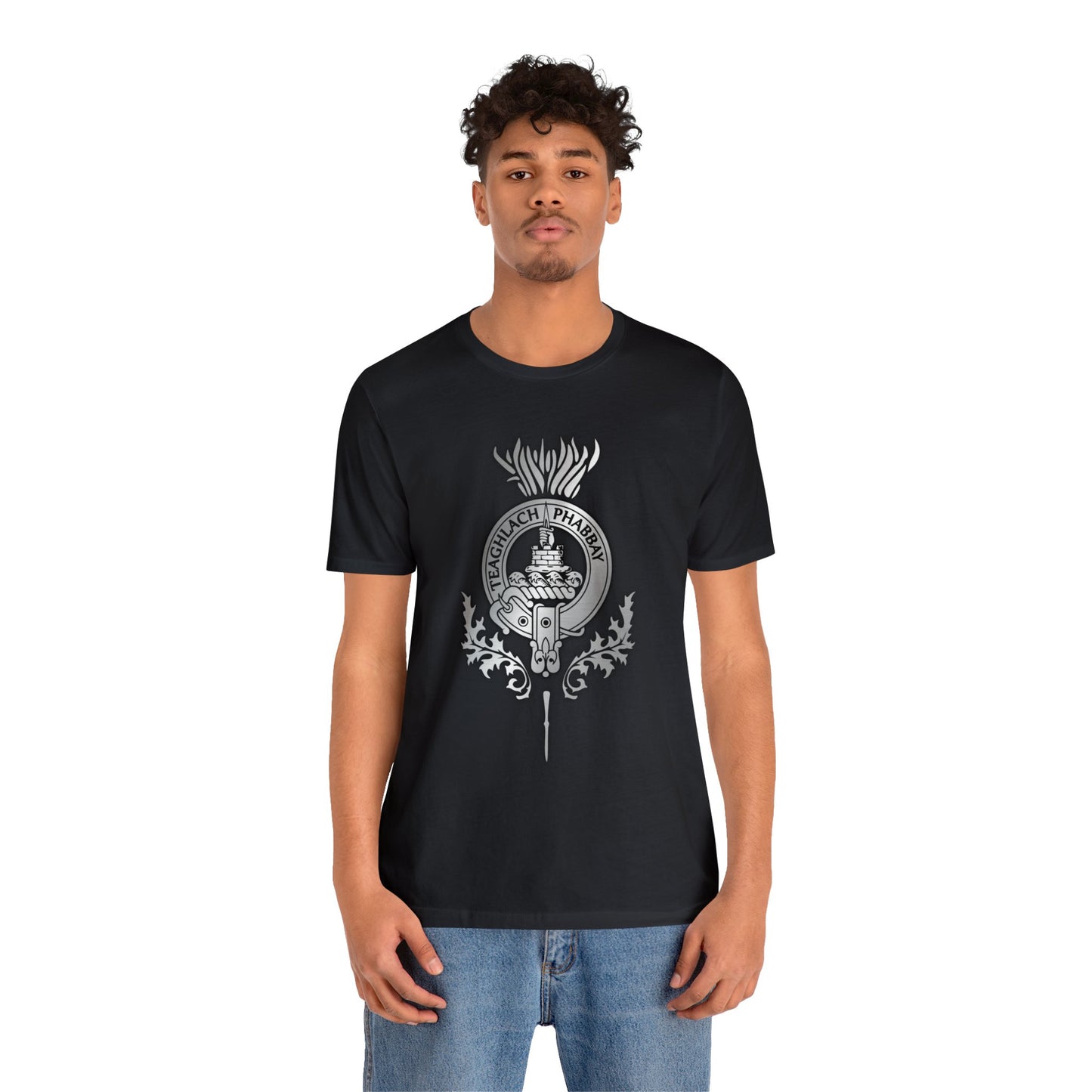 Clan Morrison Crest & Thistle | Unisex T-Shirt