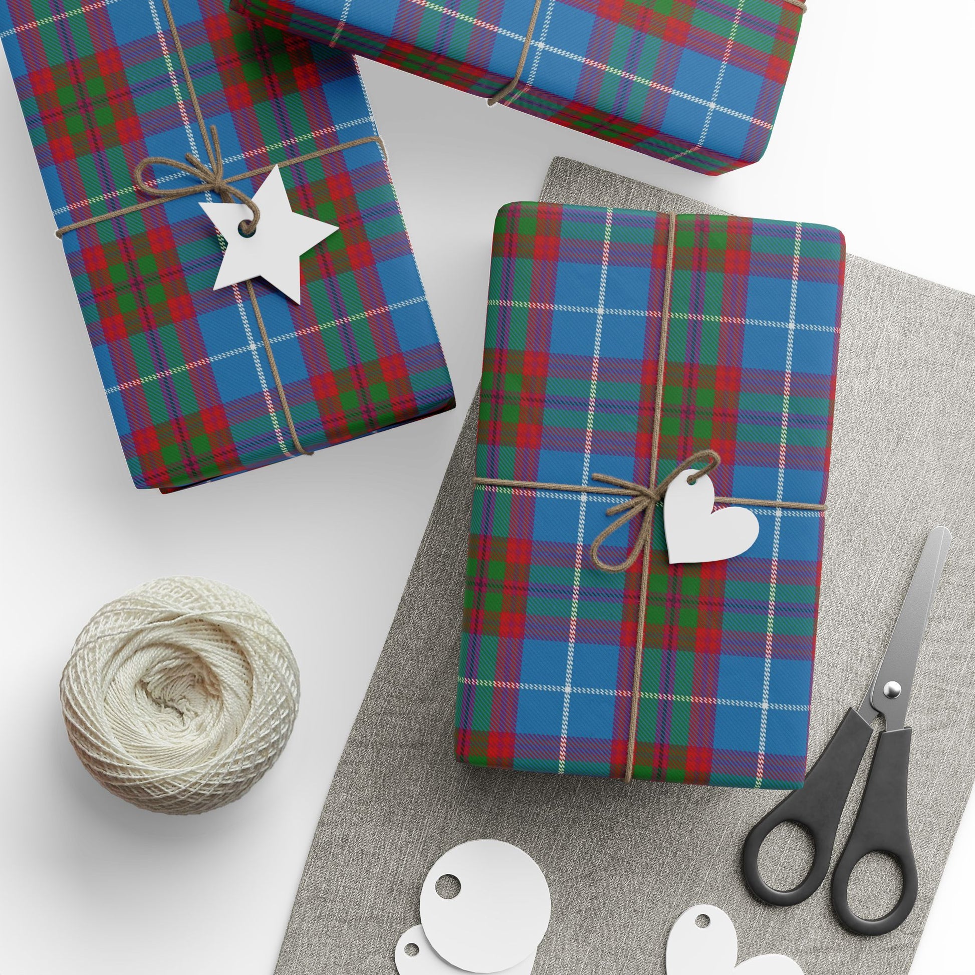 Clan Preston Tartan Wrapping Papers