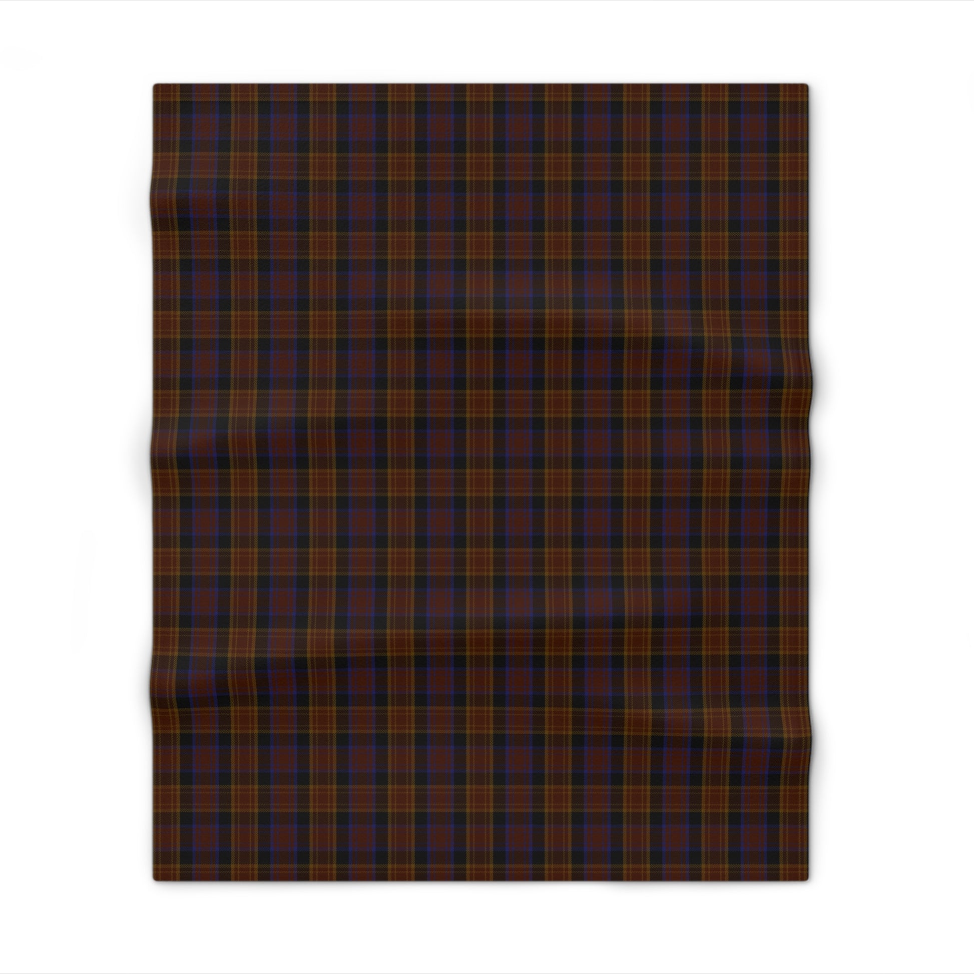 Irish County Laois Tartan Throw Blanket