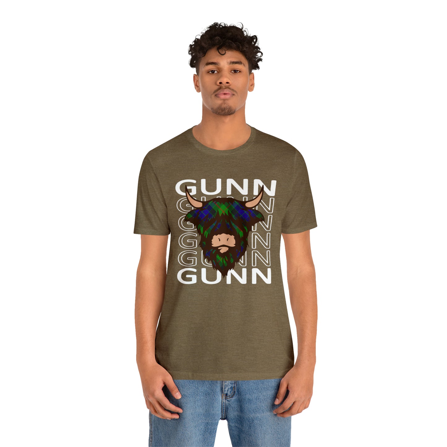 Clan Gunn | Hairy Coo | Unisex T-Shirt