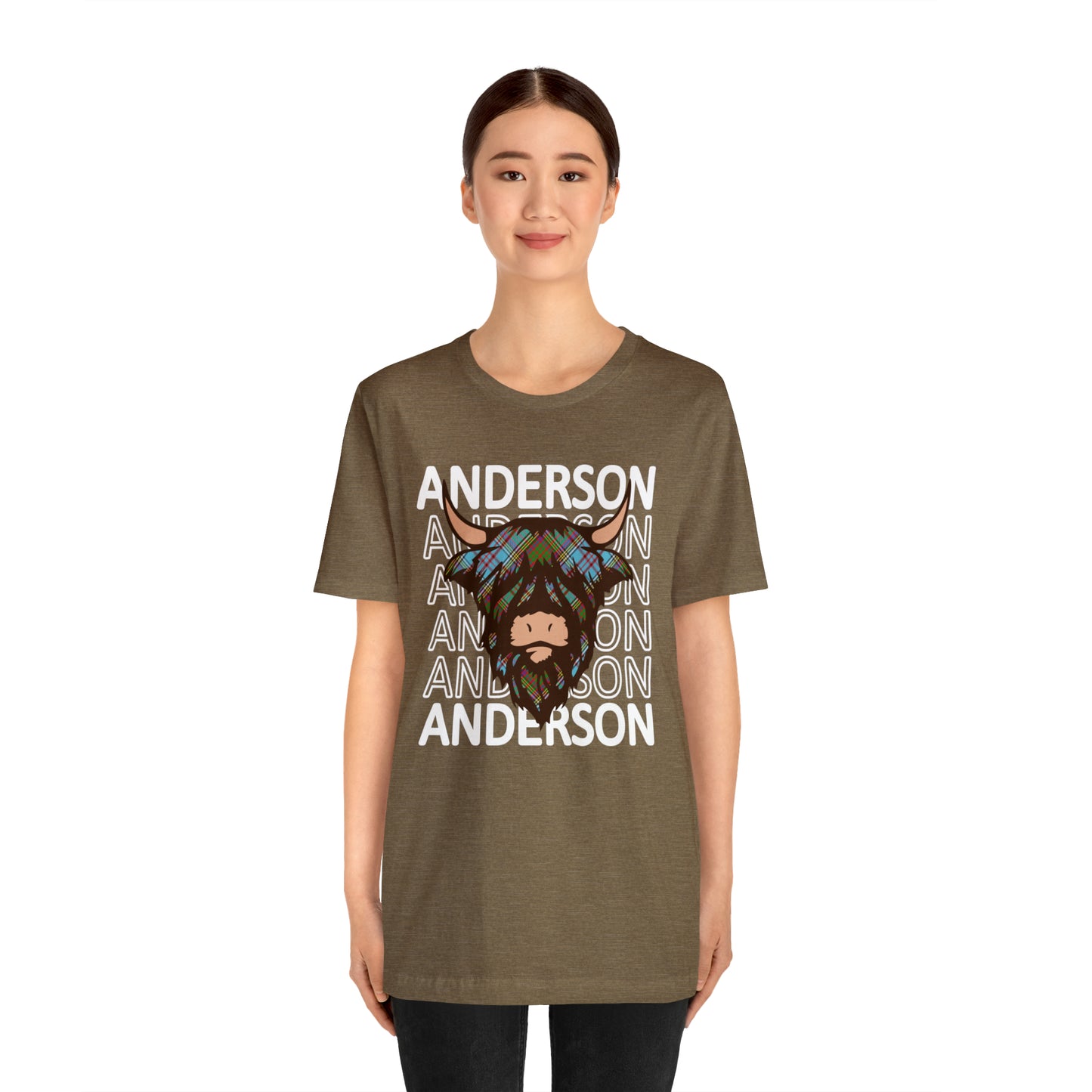 Clan Anderson | Hairy Coo | Unisex T-Shirt