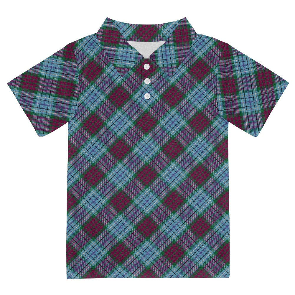 Dun Broch Tartan Children's POLO shirt