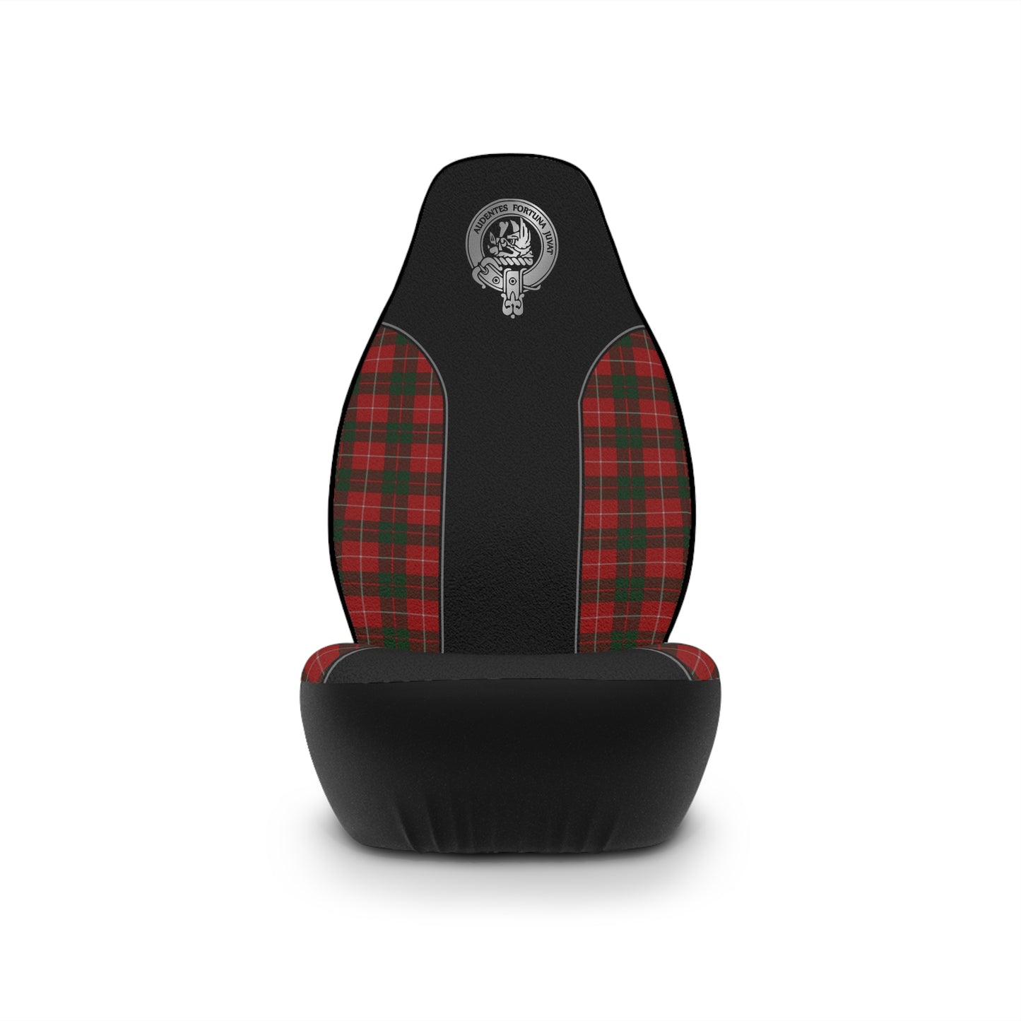 Clan MacKinnon Crest & Tartan Car Seat Covers