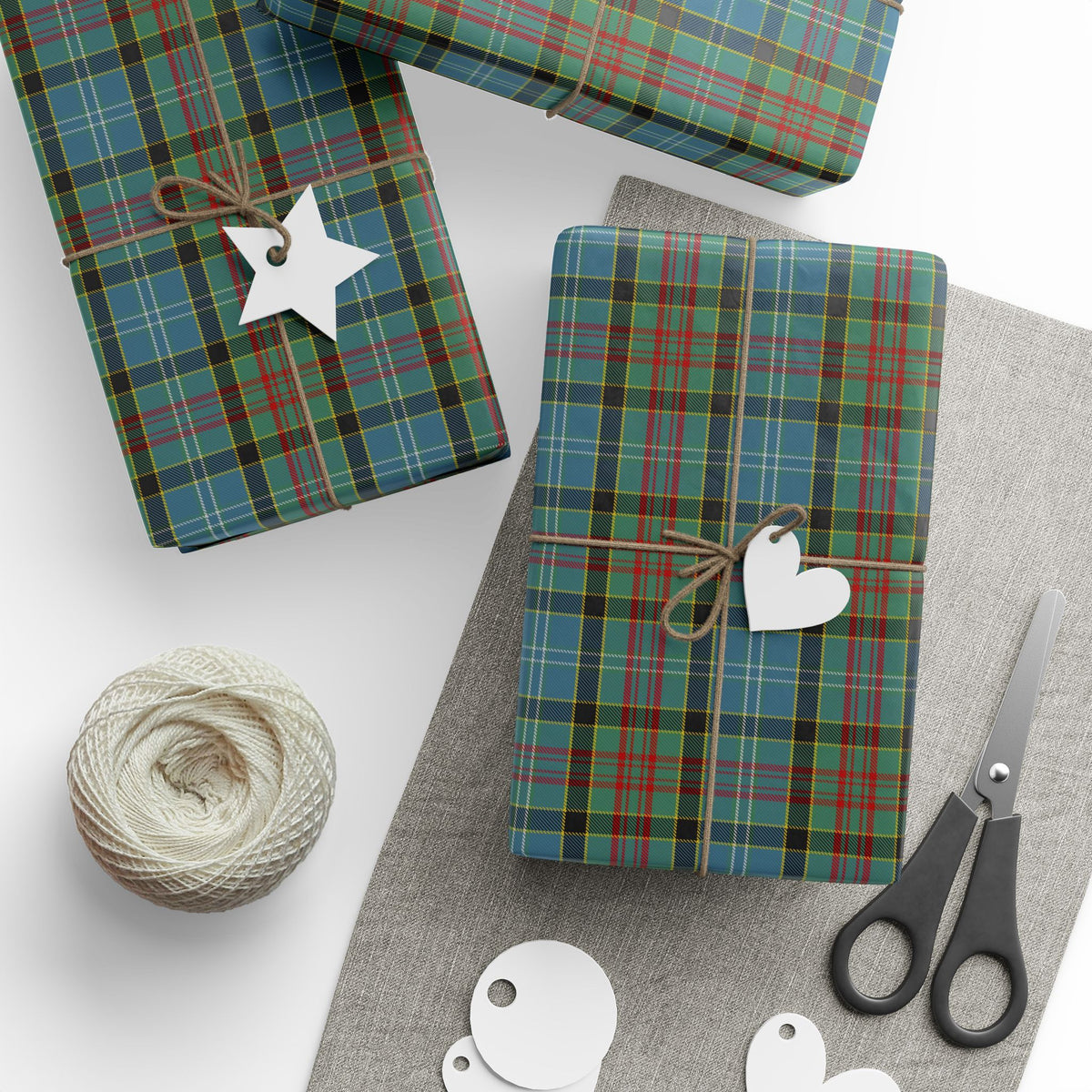 Paisley District Tartan Wrapping Papers