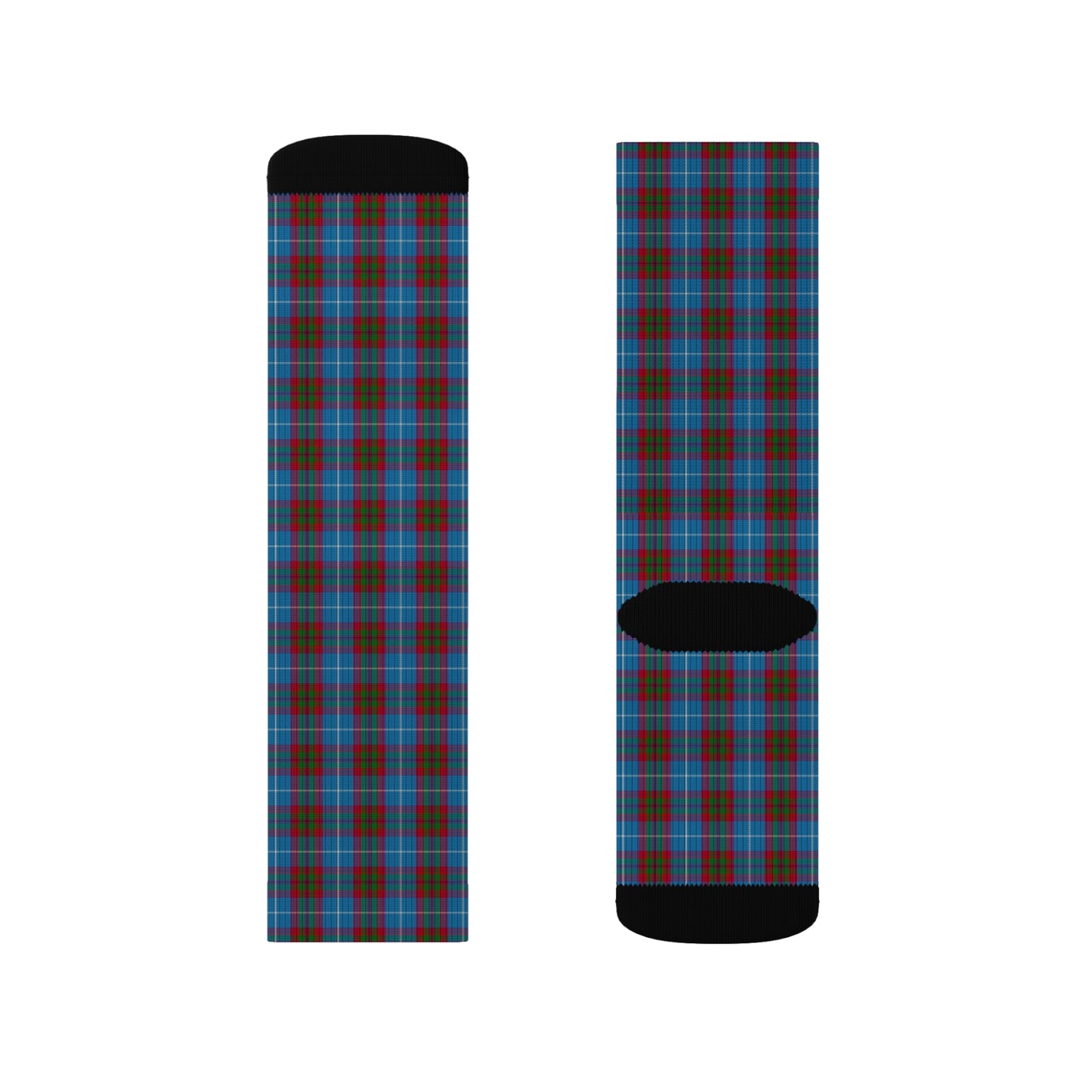 Clan Newton Tartan Socks