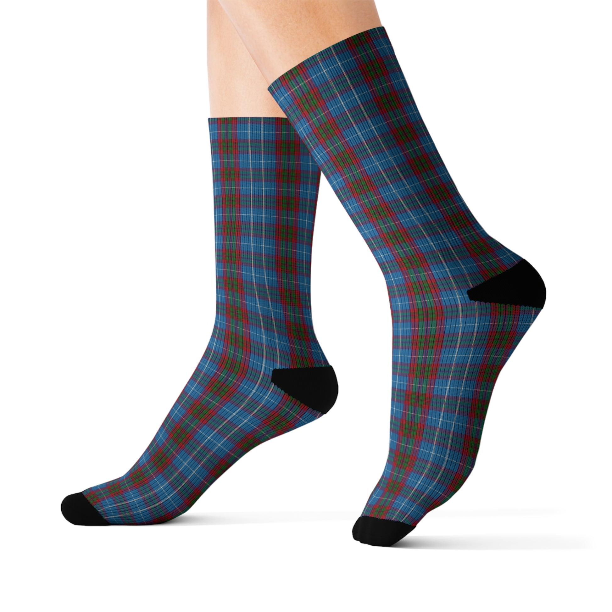 Clan Newton Tartan Socks