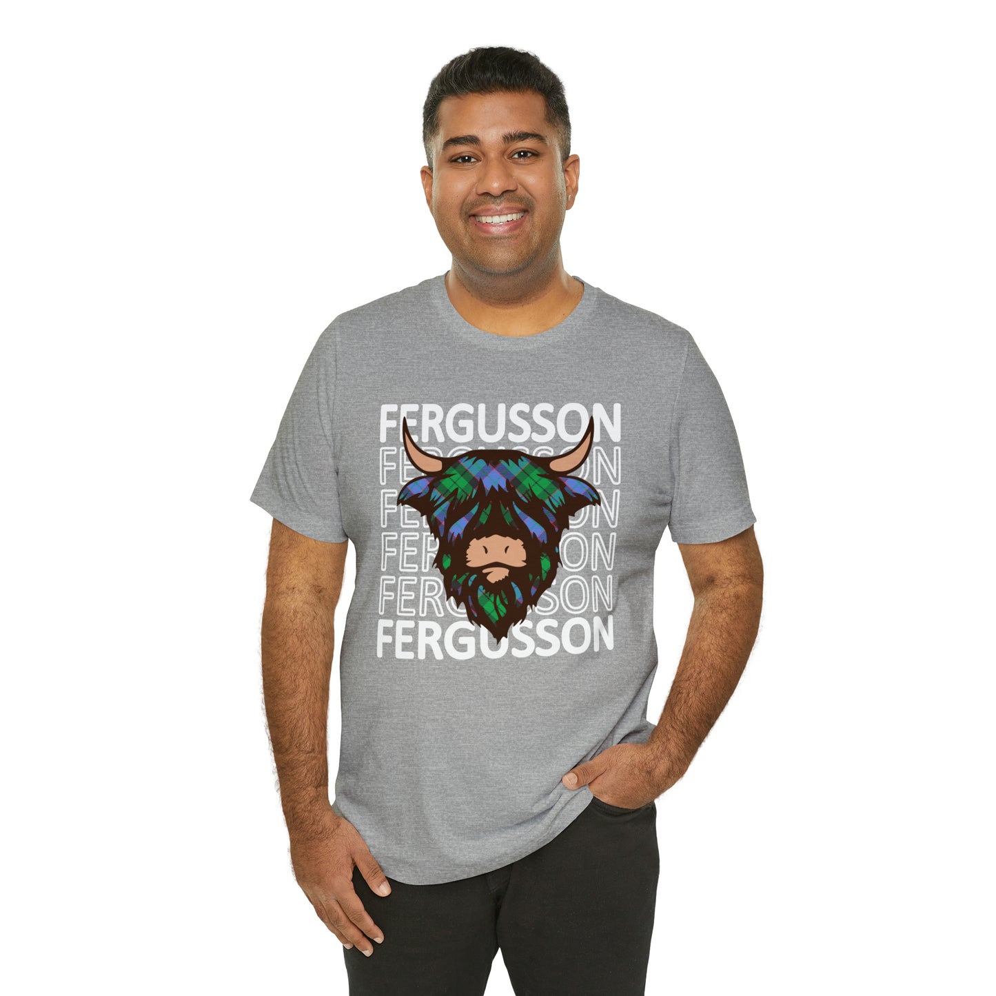 Clan Fergusson | Hairy Coo | Unisex T-Shirt