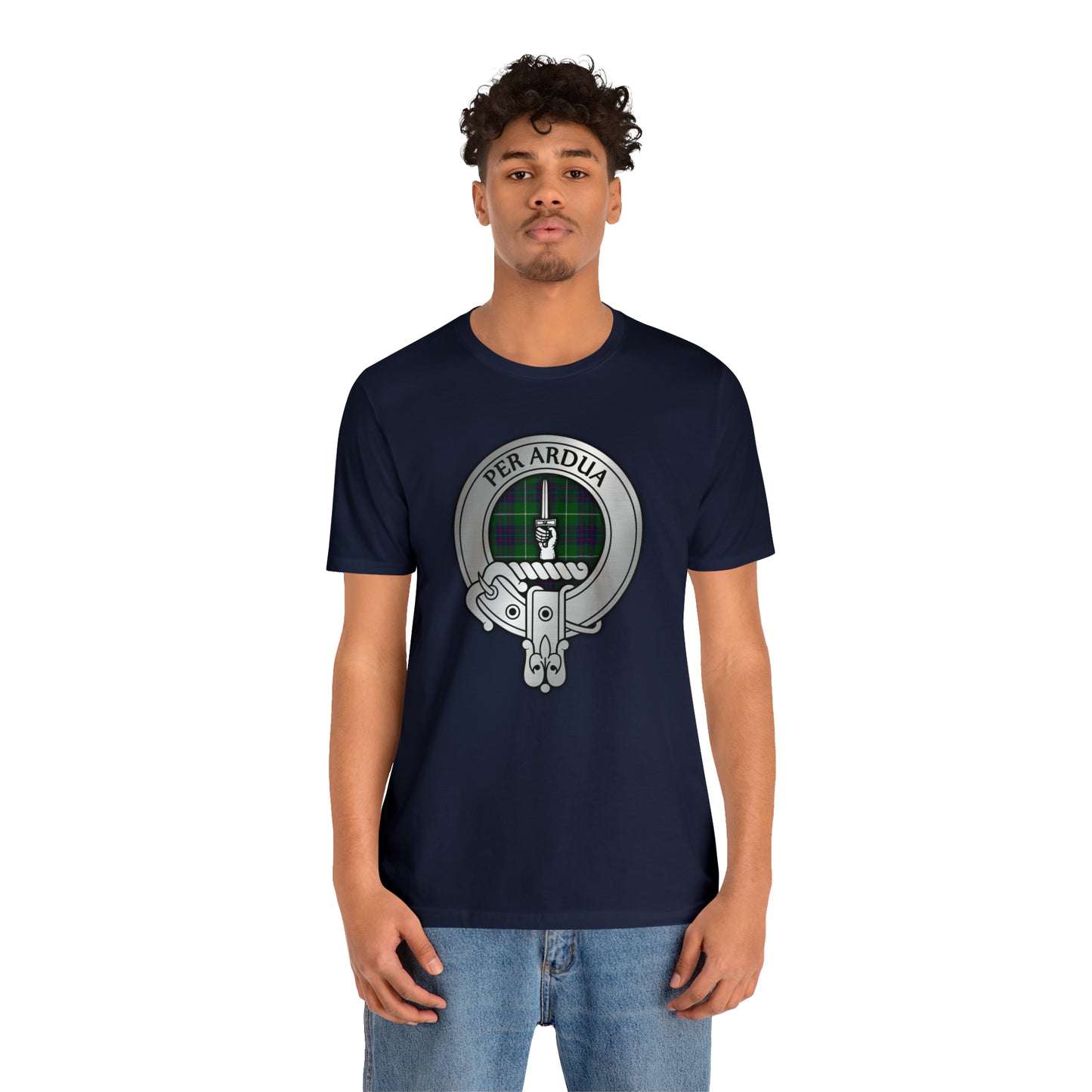 Clan MacIntyre Crest & Tartan | Unisex T-Shirt