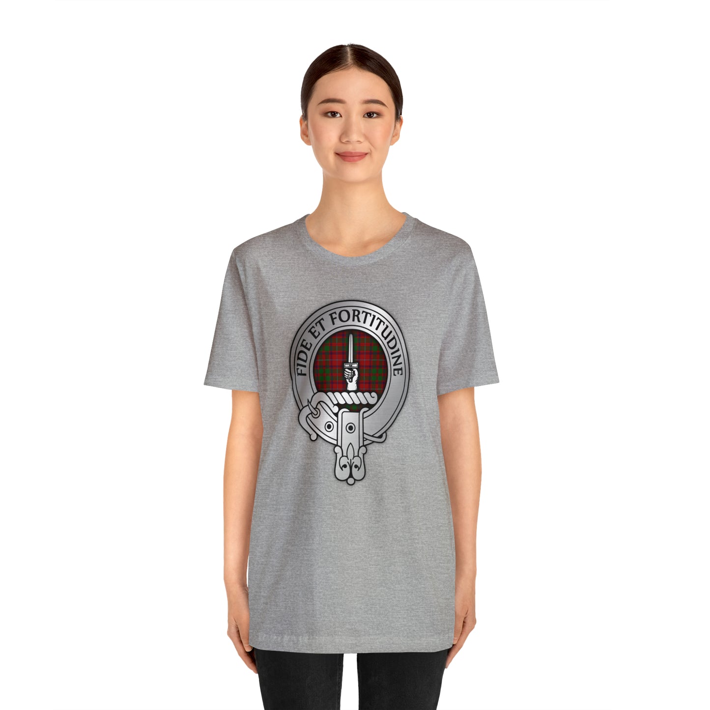 Clan Shaw Crest & Tartan | Unisex T-Shirt