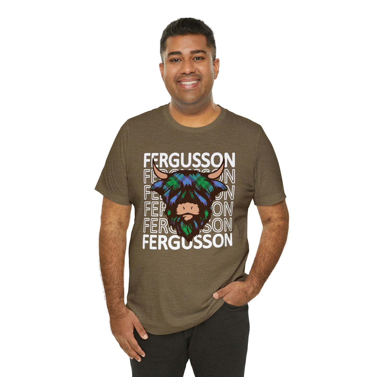 Clan Fergusson | Hairy Coo | Unisex T-Shirt