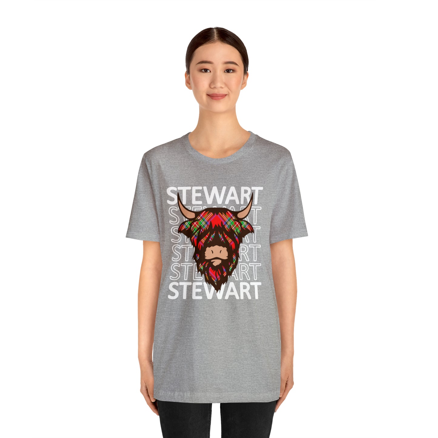 Clan Stewart | Hairy Coo | Unisex T-Shirt