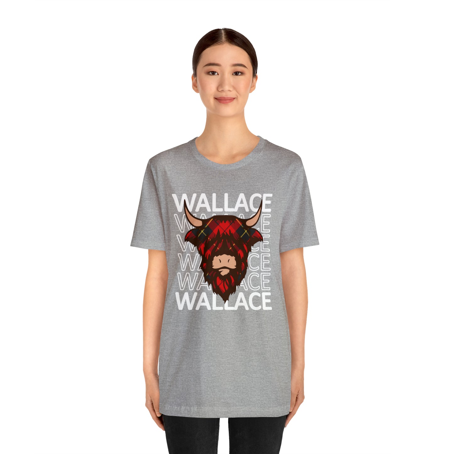 Clan Wallace | Hairy Coo | Unisex T-Shirt