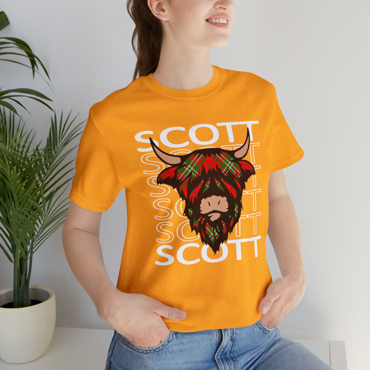 Clan Scott | Hairy Coo | Unisex T-Shirt