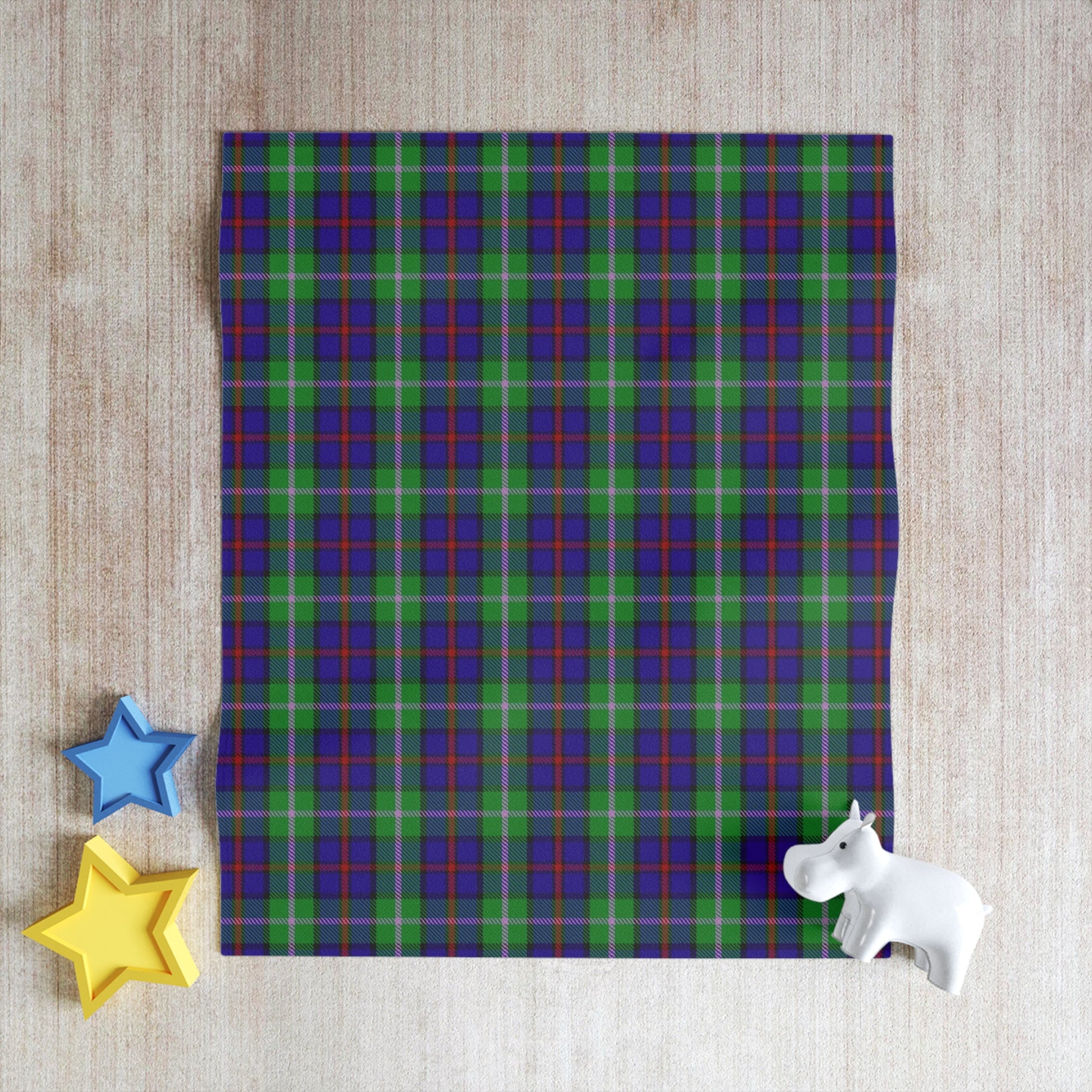 Clan MacEachain Tartan Throw Blanket