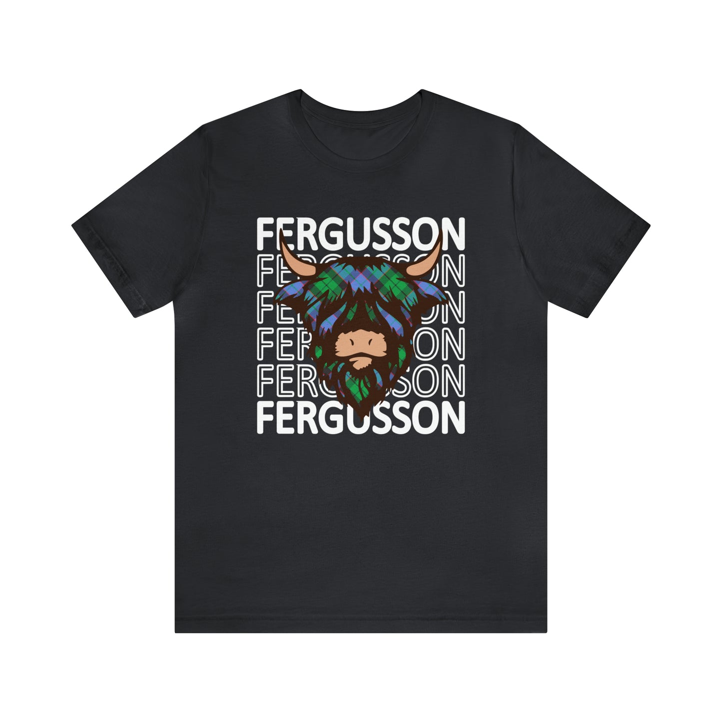 Clan Fergusson | Hairy Coo | Unisex T-Shirt