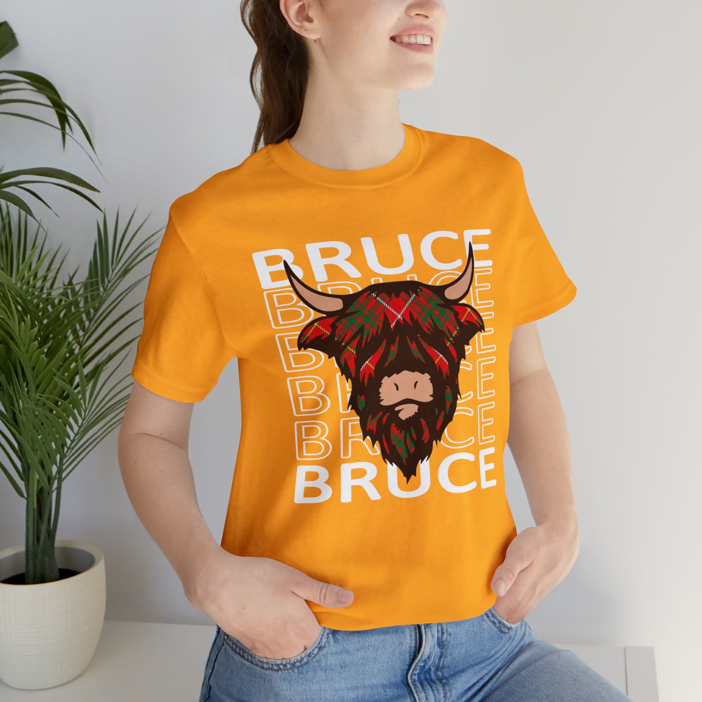 Clan Bruce | Hairy Coo | Unisex T-Shirt