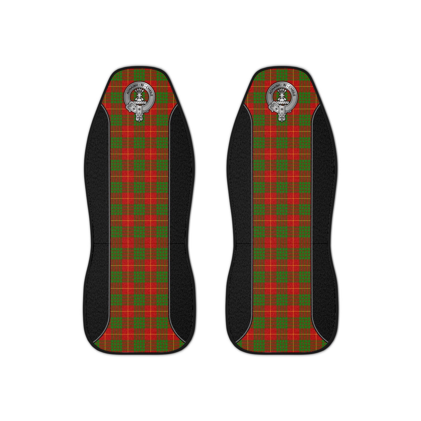 Clan Cameron Crest & Tartan Car Seat Covers