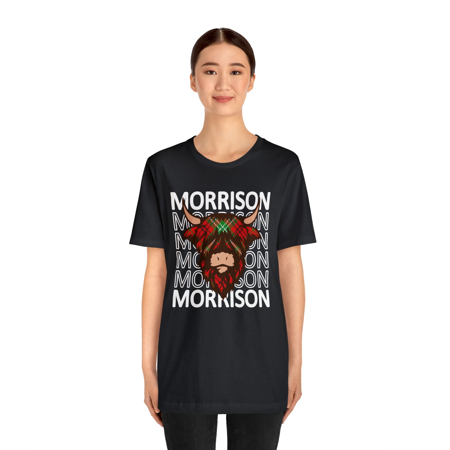 Clan Morrison | Hairy Coo | Unisex T-Shirt