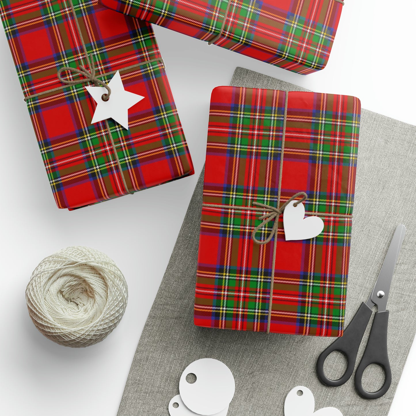 Clan Stewart Tartan Wrapping Papers