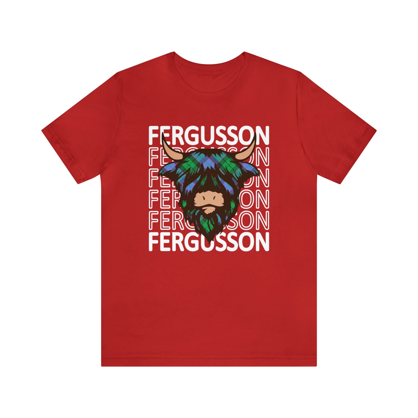 Clan Fergusson | Hairy Coo | Unisex T-Shirt