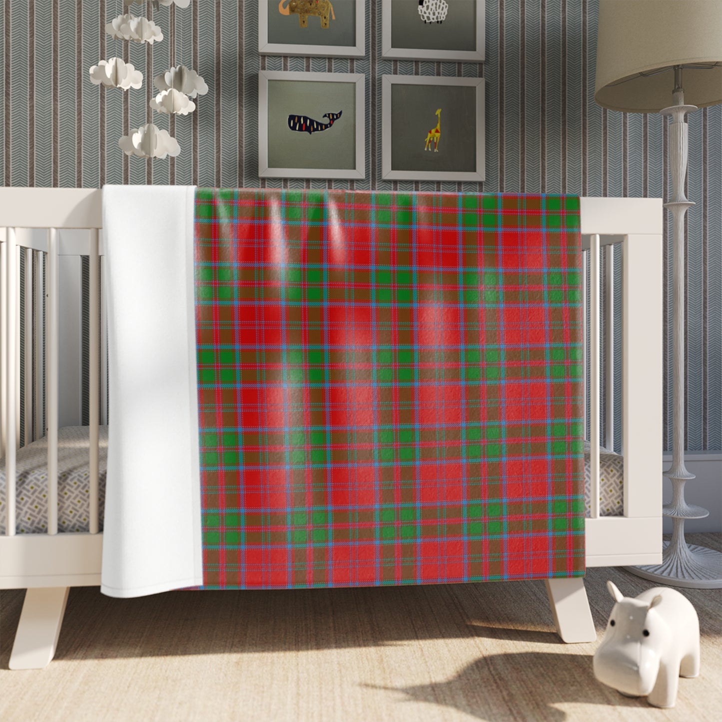 Clan Drummond Tartan Throw Blanket