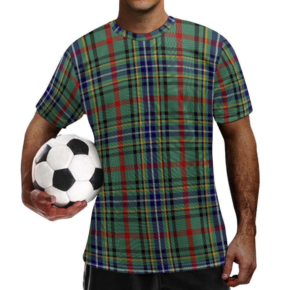 Clan Bisset Tartan Football Shirt