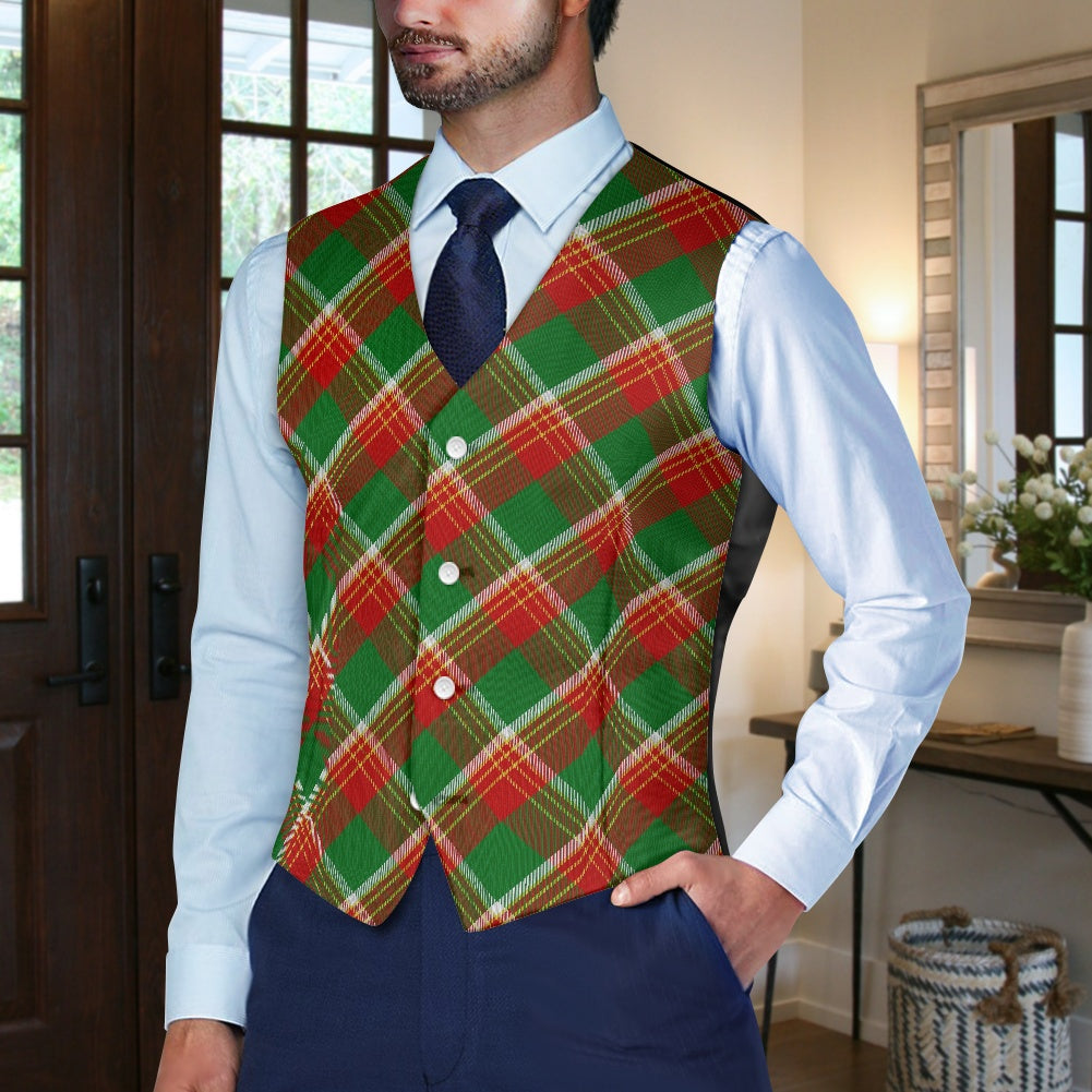 Clan Brisbane Tartan Suit vest jacket