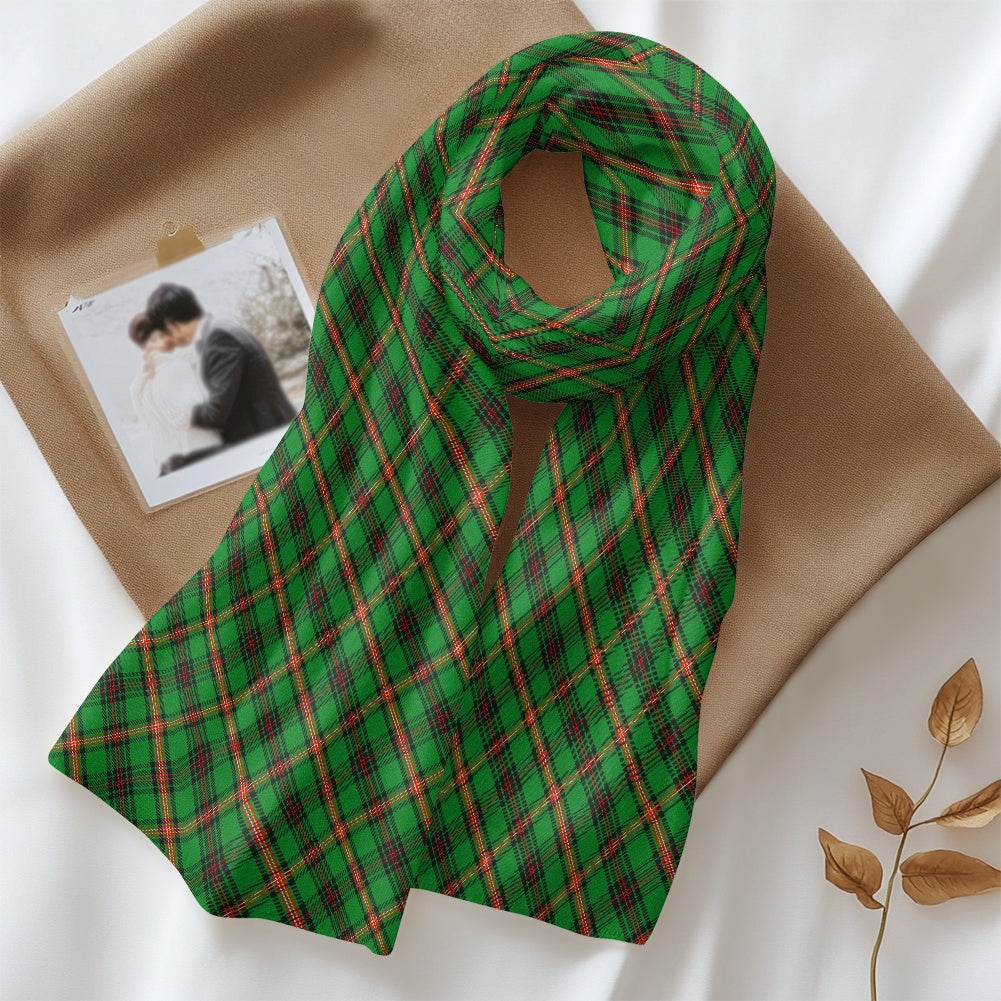 Clan Anstruther Tartan Fluffy scarf