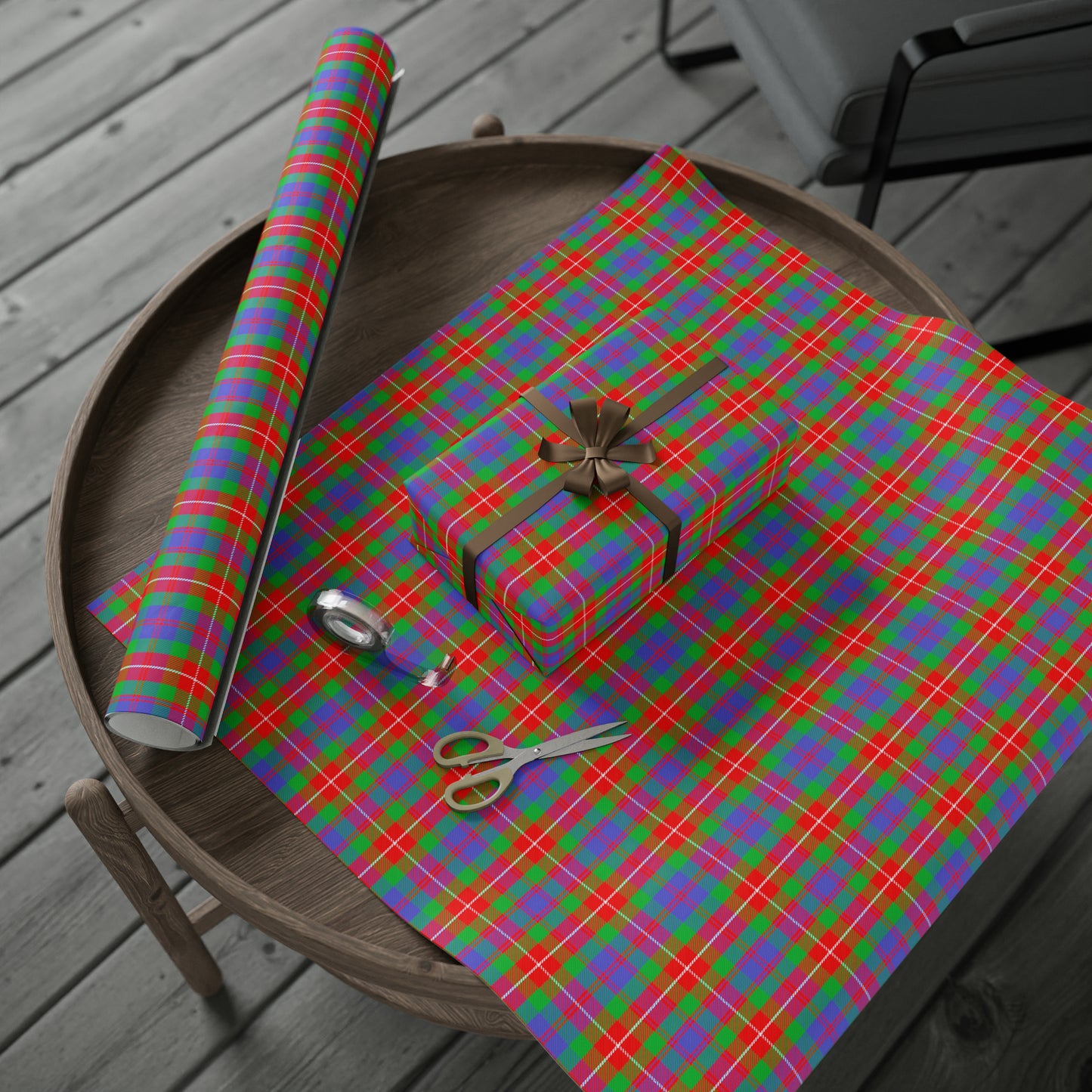 Clan Fraser Tartan Wrapping Papers