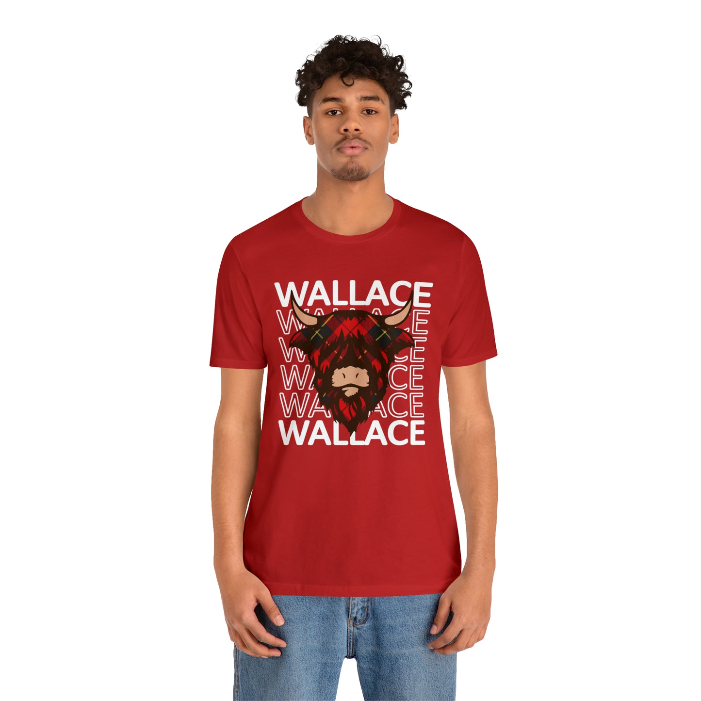 Clan Wallace | Hairy Coo | Unisex T-Shirt