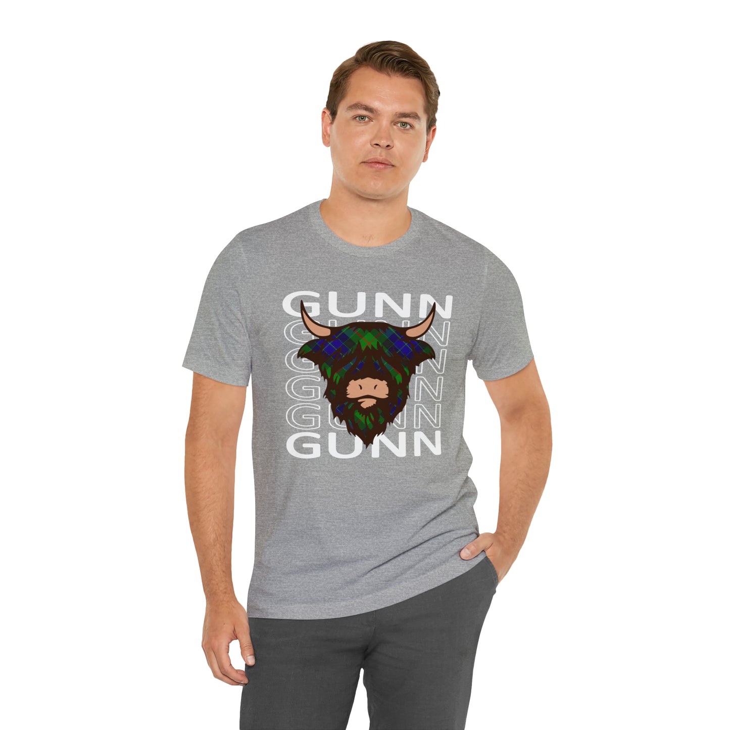 Clan Gunn | Hairy Coo | Unisex T-Shirt