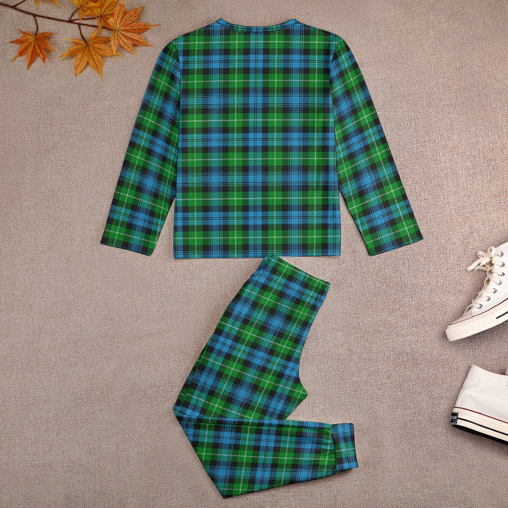 Clan Lamont Tartan Girl's Pajama suit