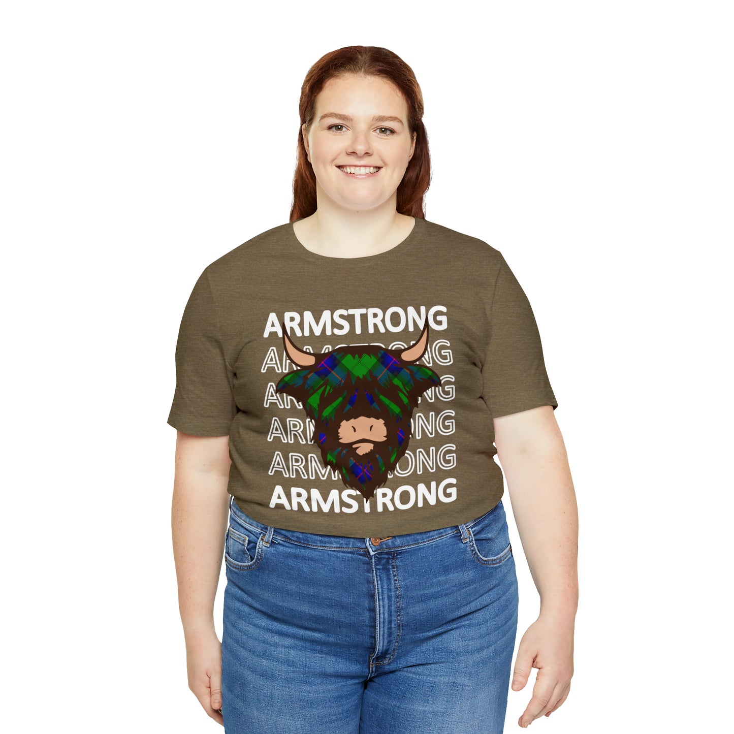 Clan Armstrong | Hairy Coo | Unisex T-Shirt