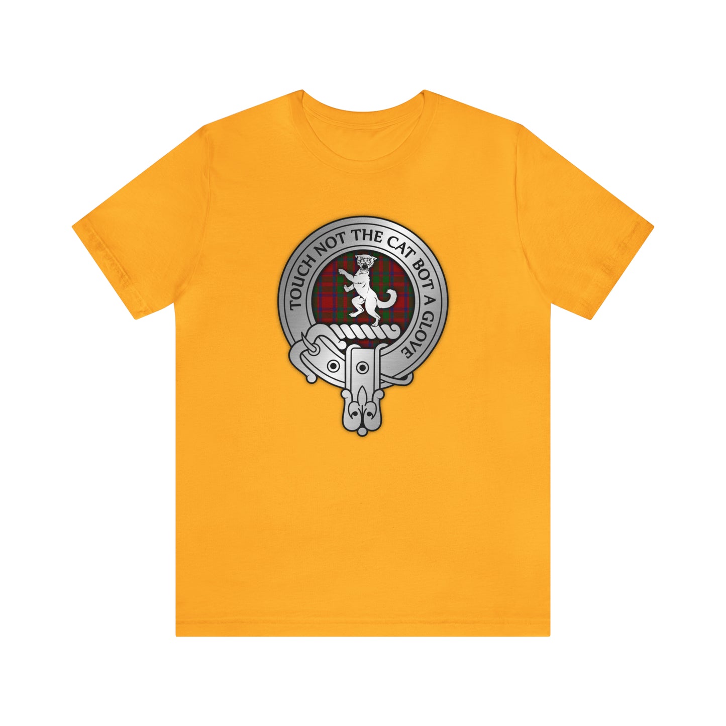 Clan MacIntosh | MacKintosh Crest & Tartan | Unisex T-Shirt