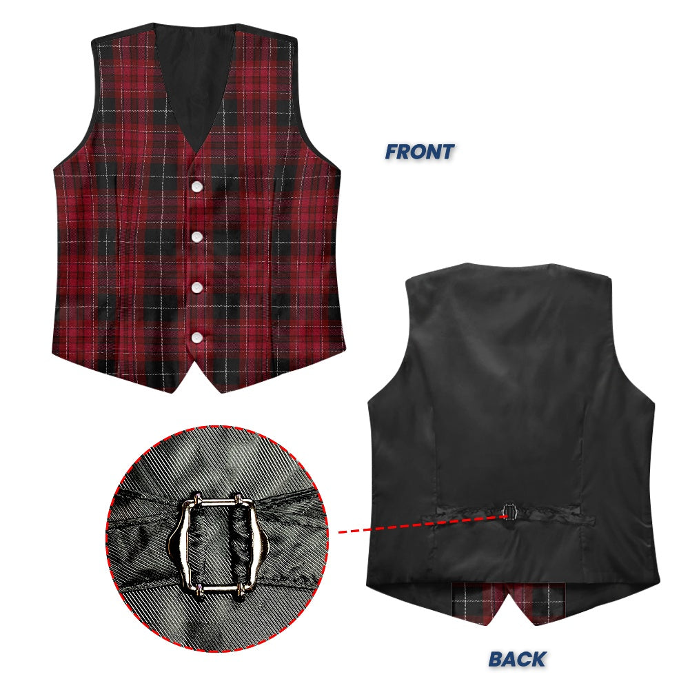 Pride of Wales Tartan Suit vest jacket
