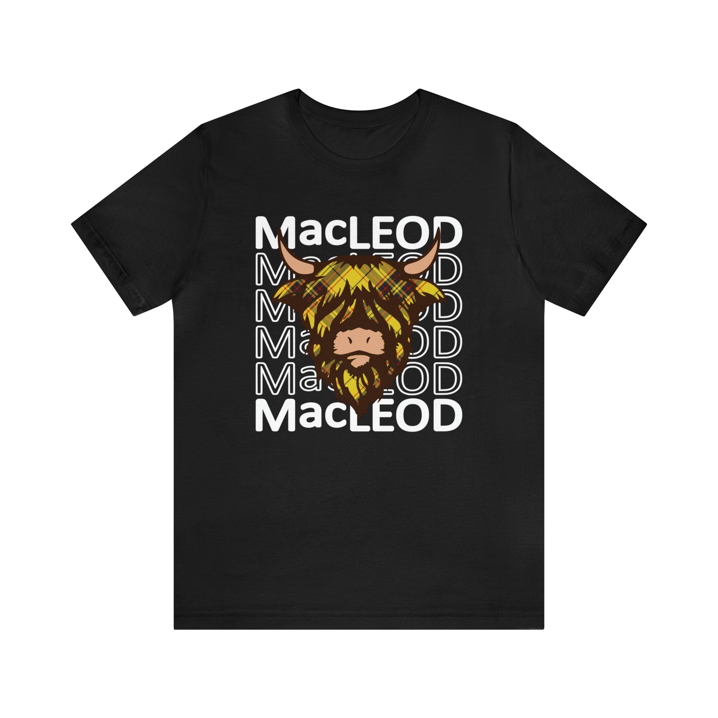 Clan MacLeod | Hairy Coo | Unisex T-Shirt