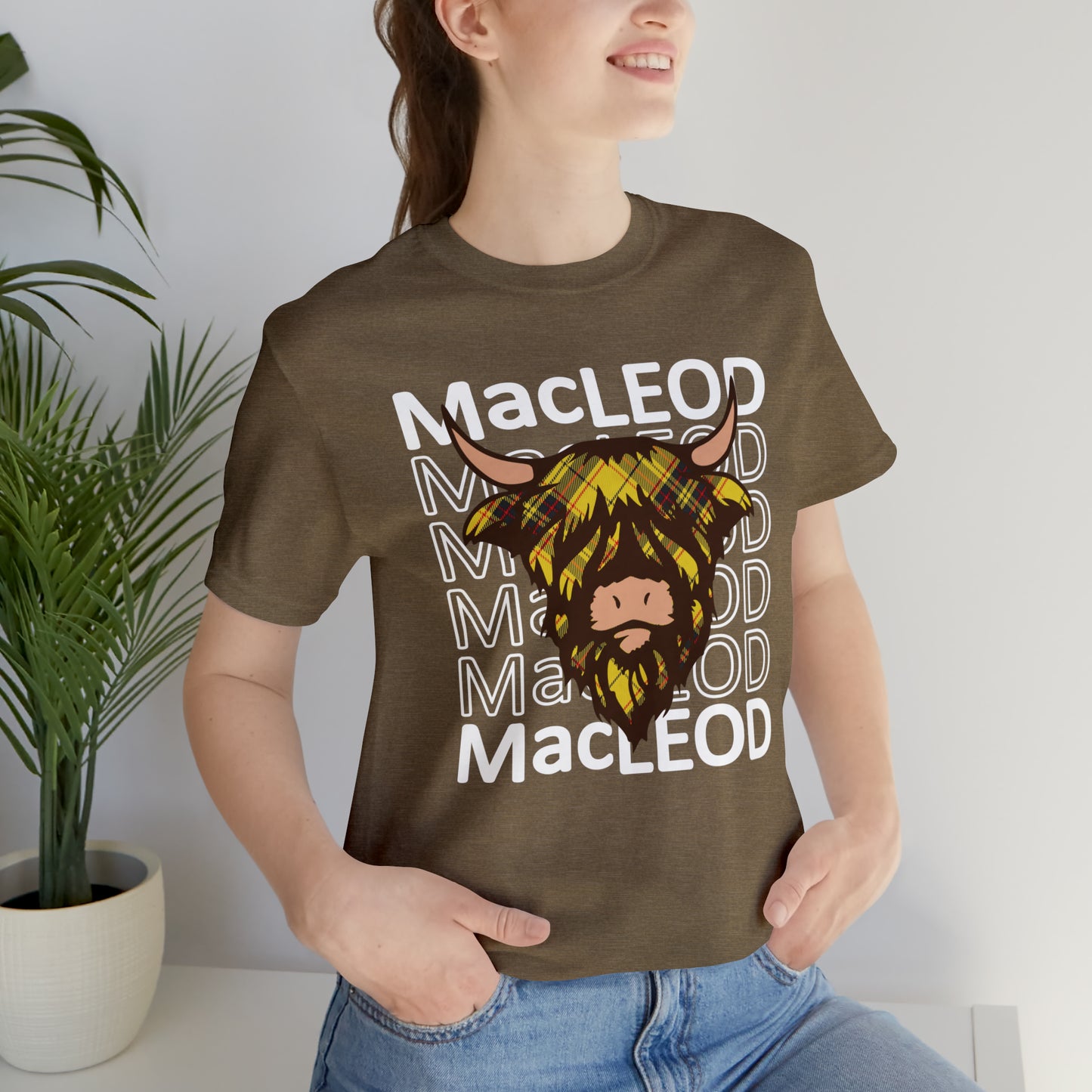 Clan MacLeod | Hairy Coo | Unisex T-Shirt