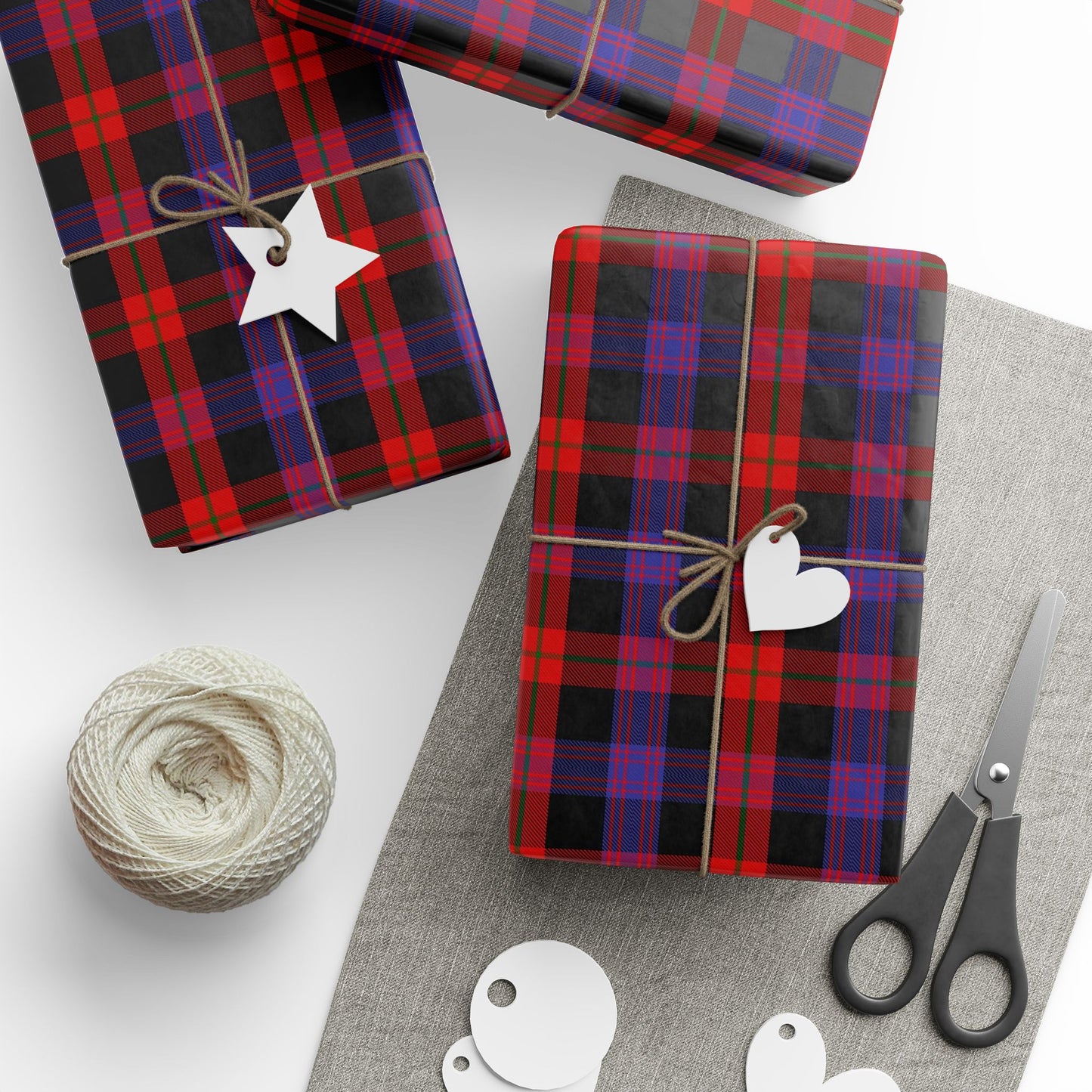 Clan Brown Tartan Wrapping Papers