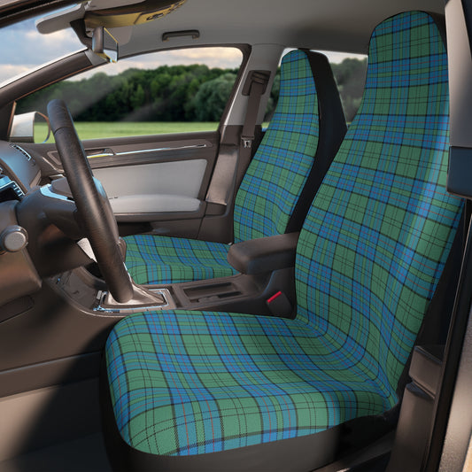 Clan Lockhart Tartan Car Seat Covers