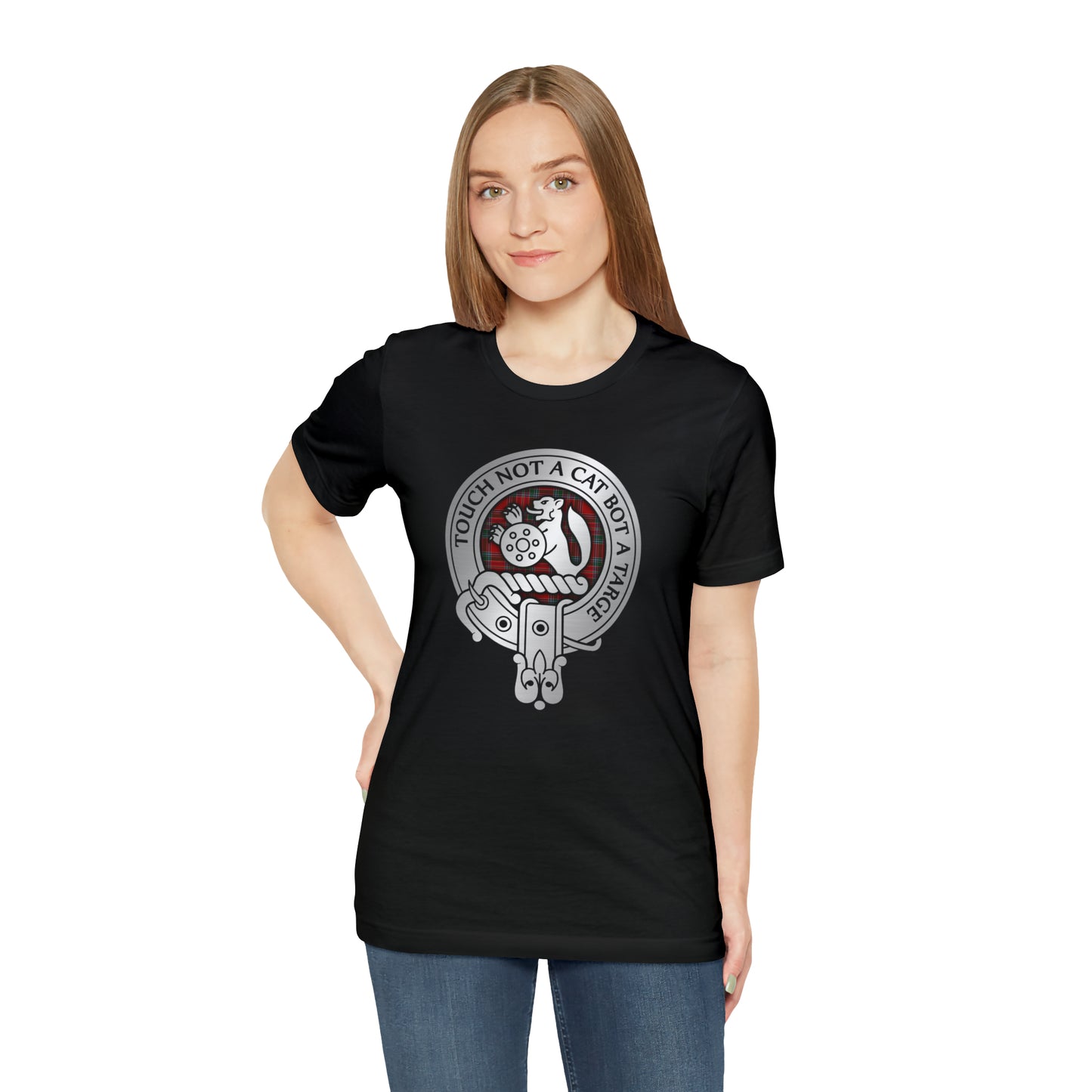 Clan MacBean | MacBain Crest & Tartan | Unisex T-Shirt