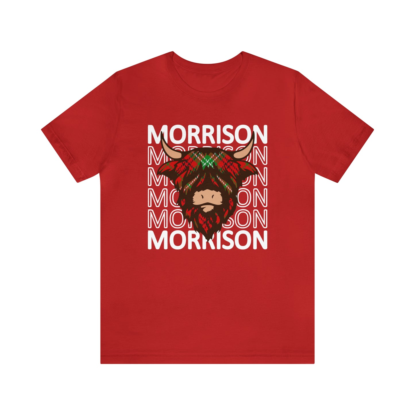 Clan Morrison | Hairy Coo | Unisex T-Shirt