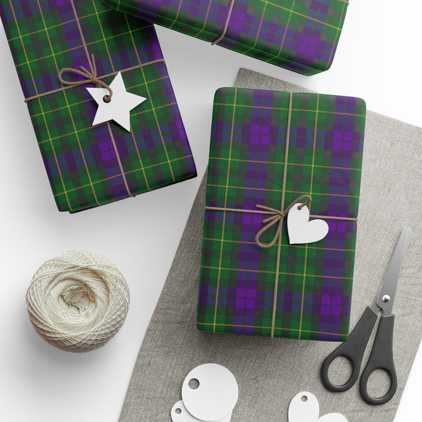 Clan Abercrombie Tartan Wrapping Papers