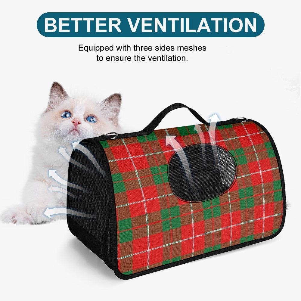 Clan MacKinnon Tartan Pet Carrier Bag