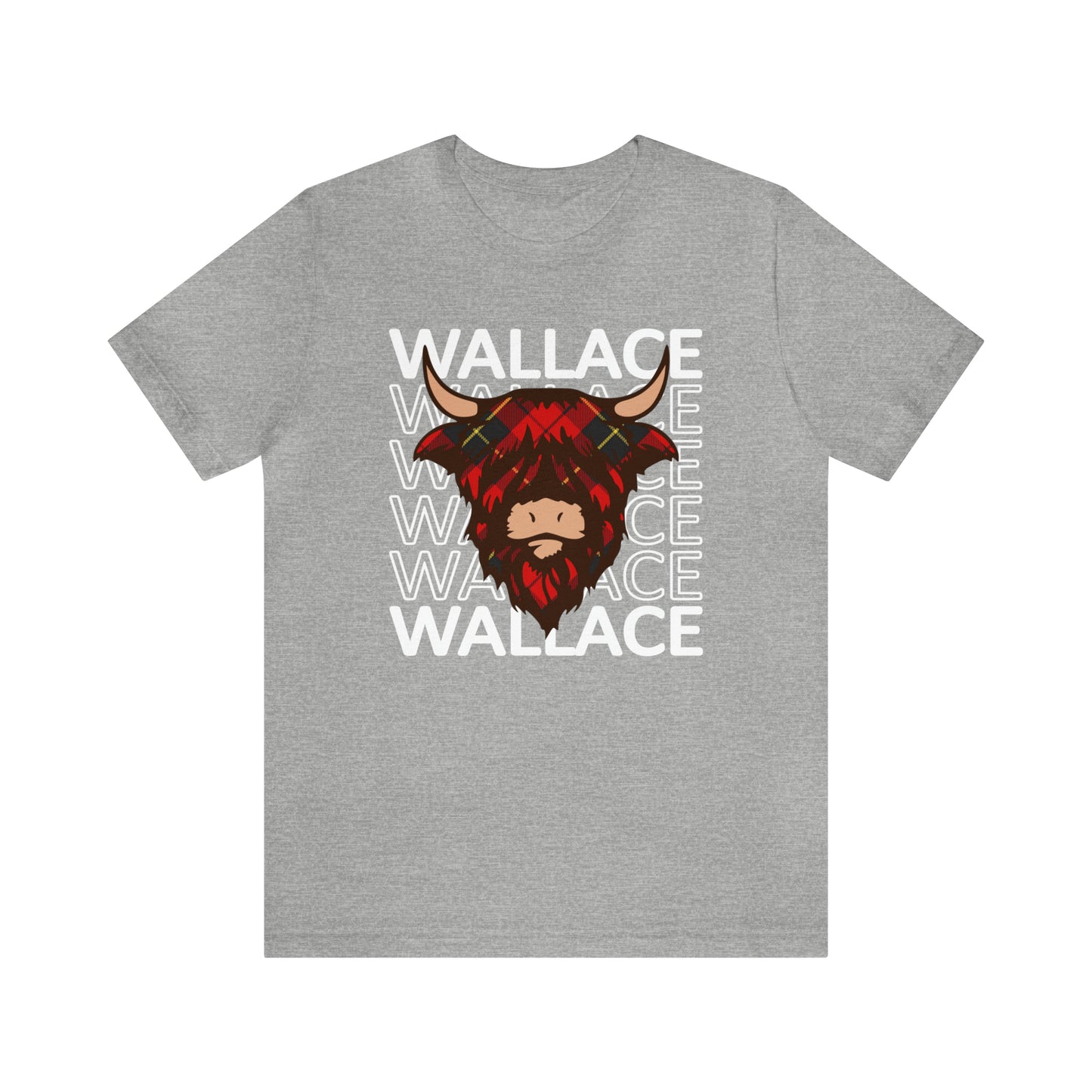 Clan Wallace | Hairy Coo | Unisex T-Shirt