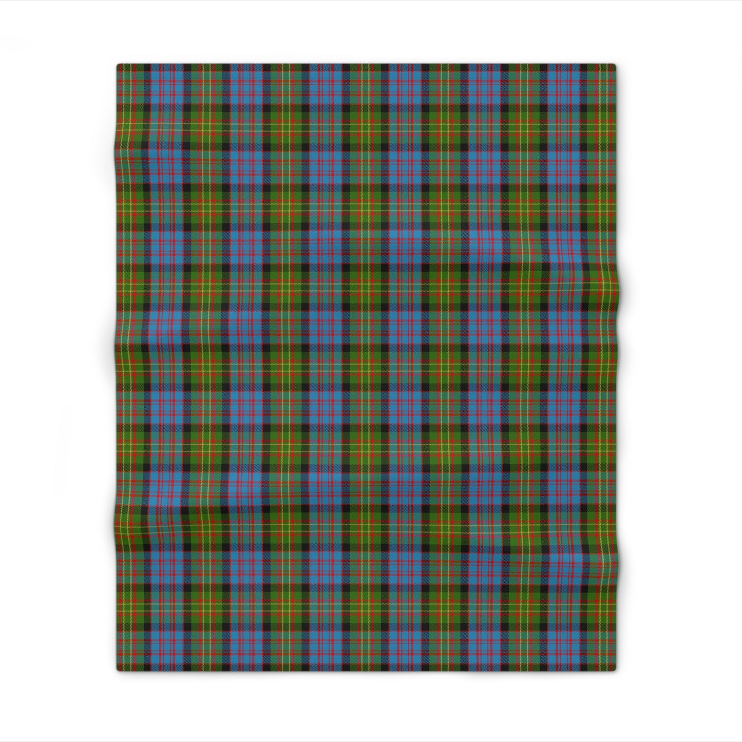 Clan Bowie Tartan Throw Blanket